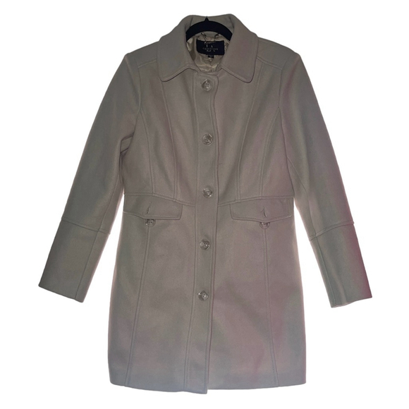 Coalition LA Jackets & Blazers - COALITION LA | Gray/Cream Peacoat XL